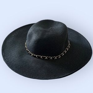 NWT Navy Chain Hat